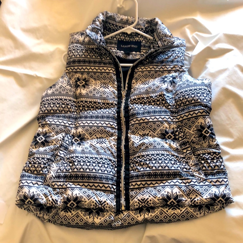 Lands’ End size M Womens vest.